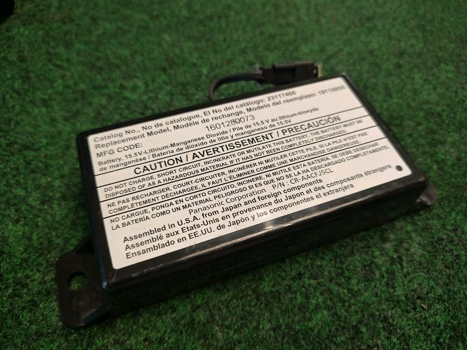 2013-2018 Cadillac ATS Backup Battery Control Module 23117460 OEM 2S2