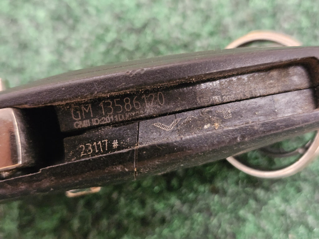 Chevrolet Smart Keyfob 4 Button Trunk OEM Key Fob Keyless Entry  13586120 7S5