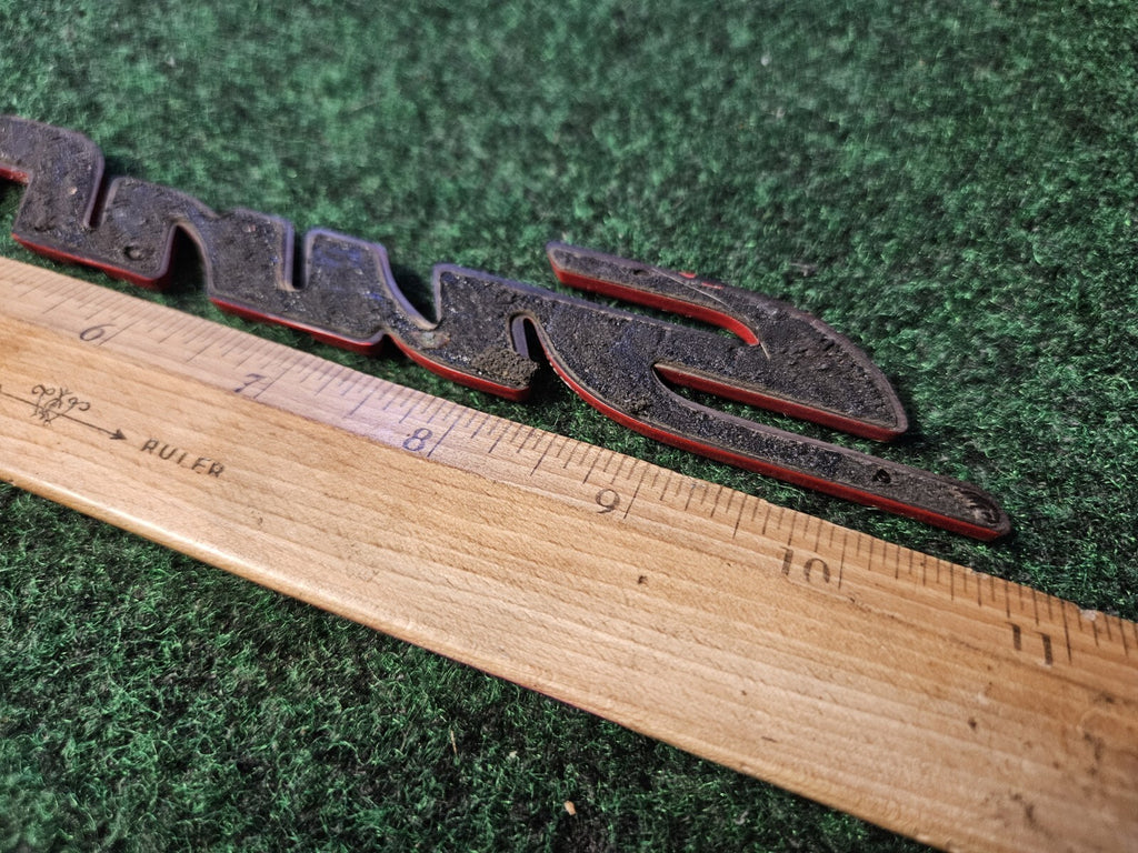 1998-2004 Pontiac Sunfire Red Emblem Badge Logo Nameplate Name Plate 4M9