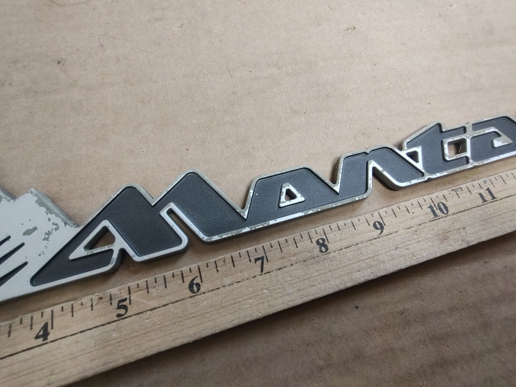 Pontiac 1999-2005 Montana Front Door Side Emblem badge Logo Name 10413185 DL1
