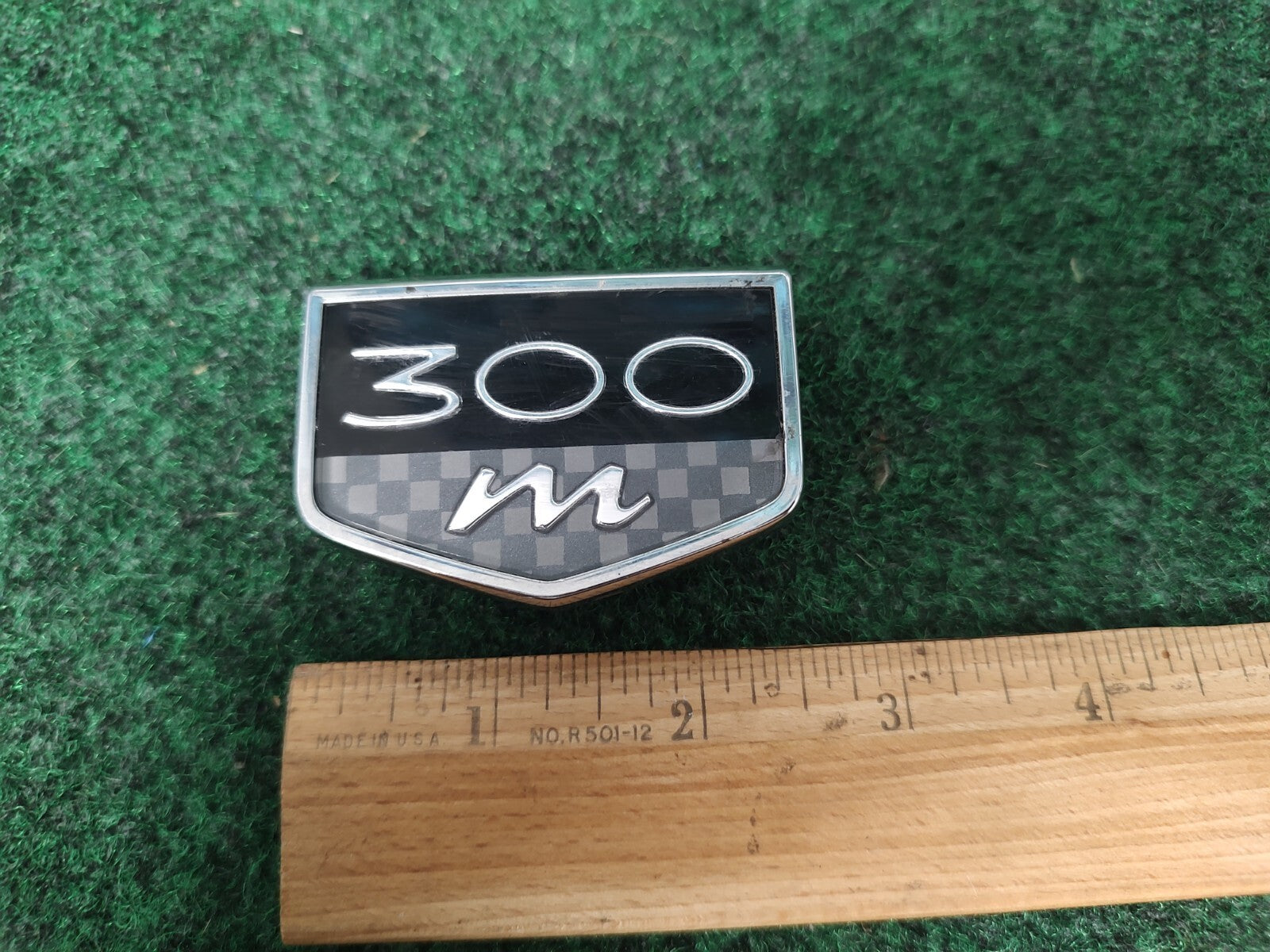 1999-2004 Chrysler 300 M Emblem Logo Symbol Badge Fender Chrome 04805287AD 7L9