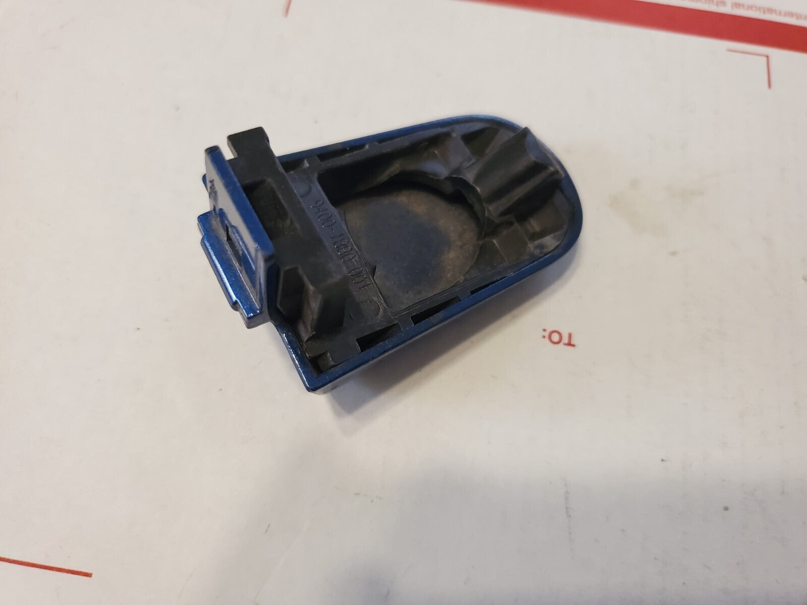 2009-2012 Chevrolet Traverse Exterior Door Handle Cover OEM BLUE 3L9