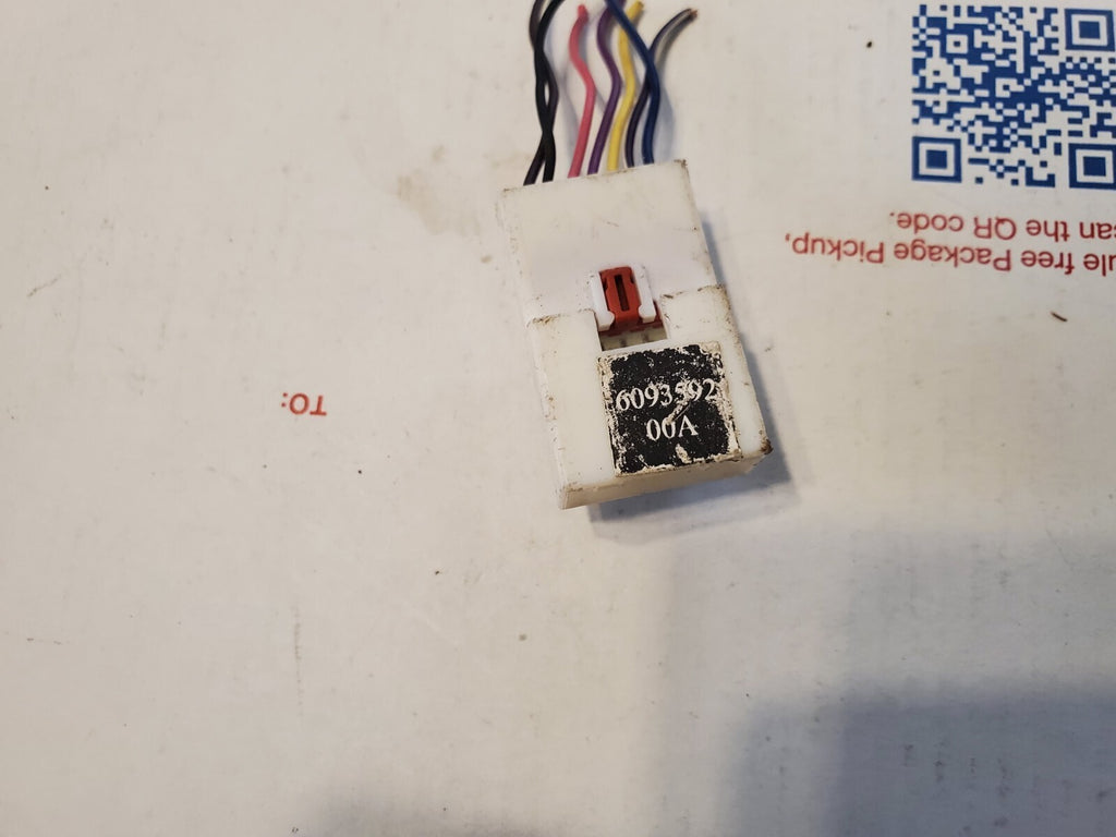 Unkown Make / Model Wiring Pigtail 6093592 00A 3L9