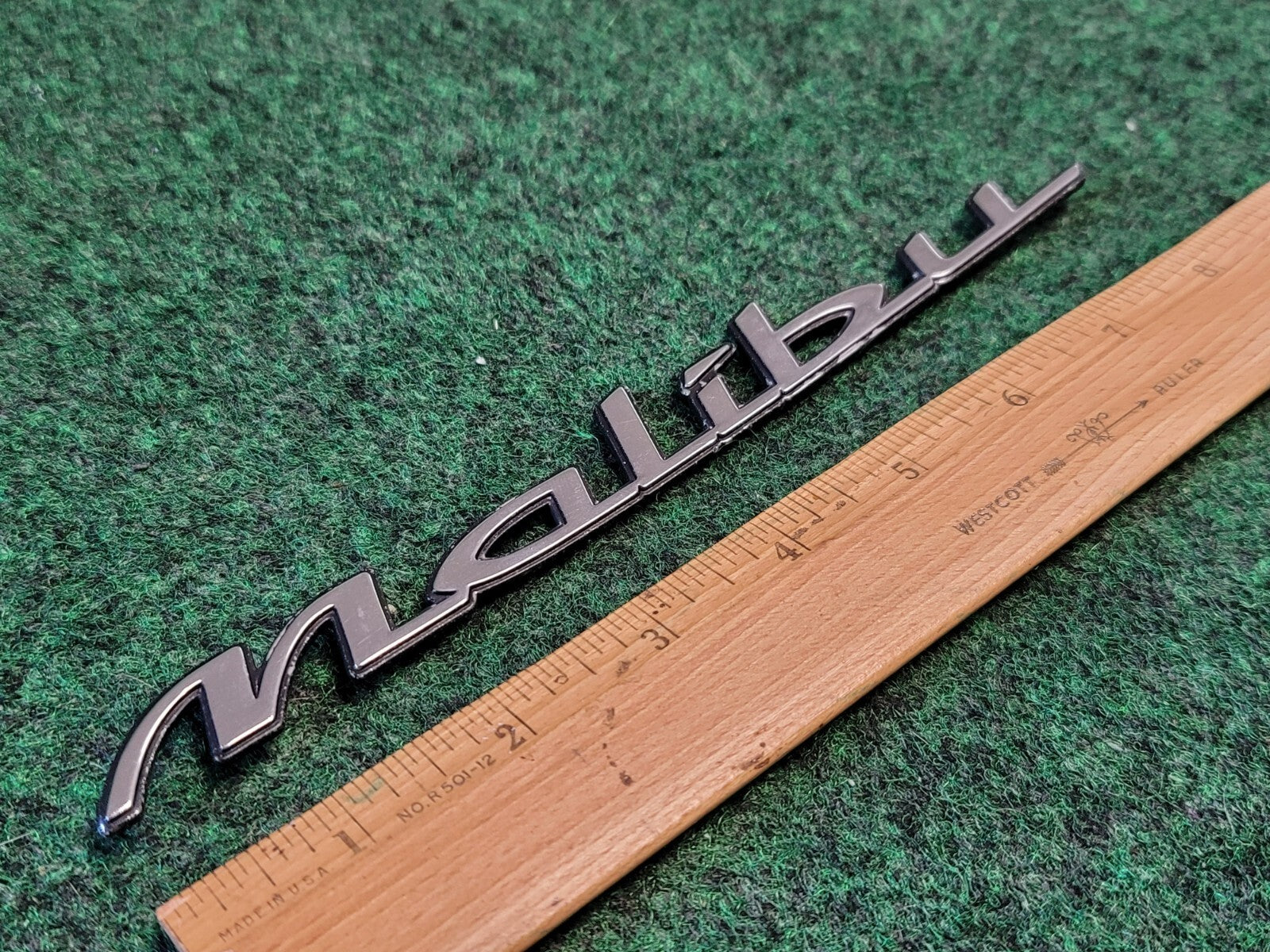Chevy 1997-2003 Malibu Rear Emblem Badge Logo Nameplate Name Plate 1M6