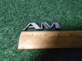 1997 - 2003 Pontiac Grand "AM" AM Door Name Plate Chrome NAMEPLATE OEM VNTG 4L4