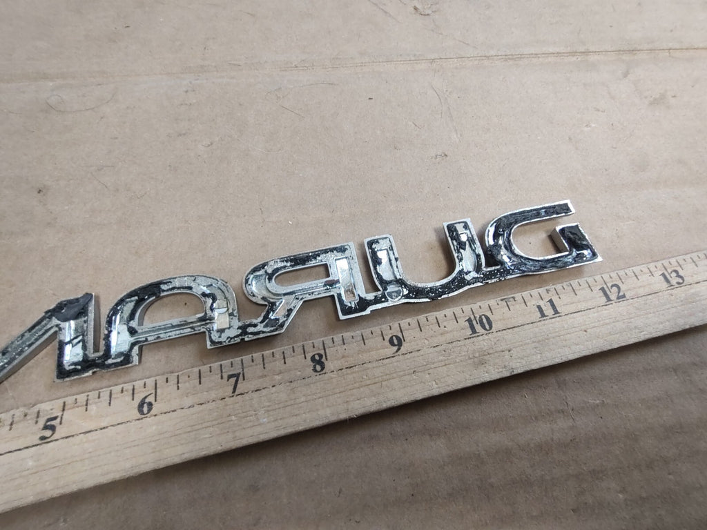 04 05 06 07 08 09 DODGE DURANGO REAR GATE CHROME EMBLEM LOGO BADGE USED OEM DL1