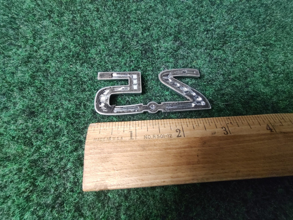 NISSAN 2.5 REAR CHROME EMBLEM LOGO SYMBOL BADGE OEM 8L3