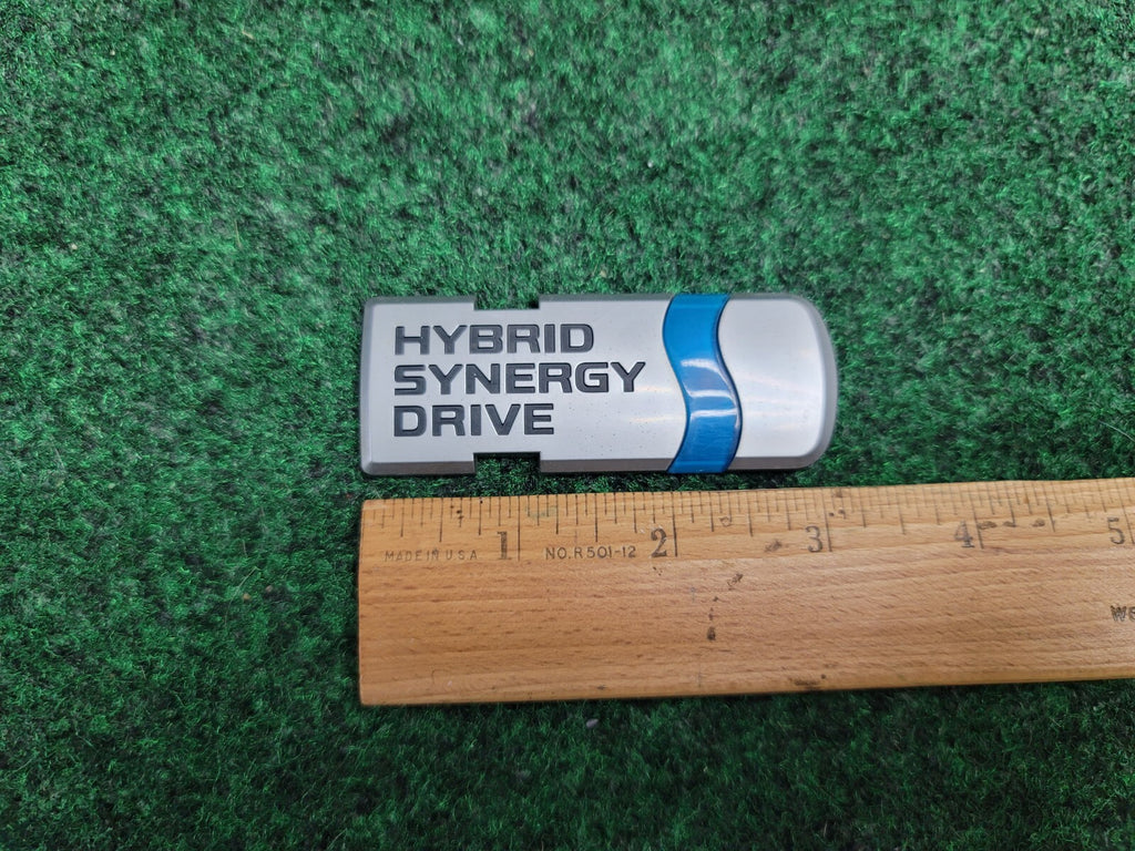 2007-2011 TOYOTA CAMRY HYBRID SYNERGY DRIVE REAR EMBLEM LOGO TRUNK BADGE 2M5