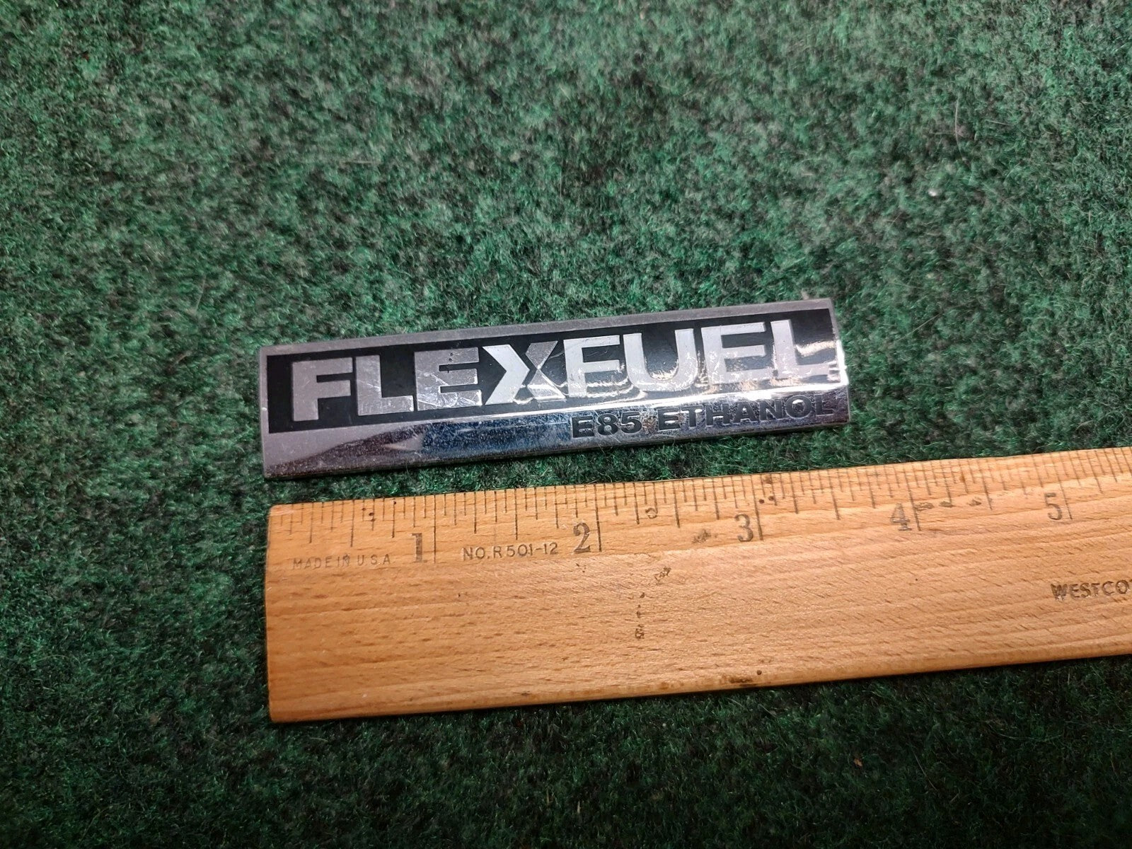 Chevy Flex Fuel E85 Ethanol Emblem Badge Decal Chevrolet OEM 15910899 2S1