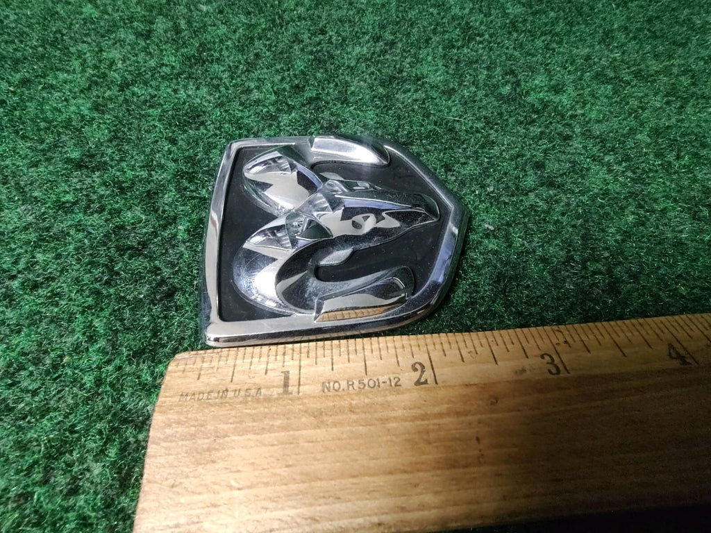 Dodge Front Grille Emblem Logo Badg OEM Name Plate Name See Measurements 1S6
