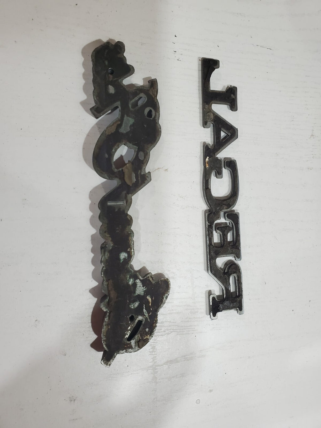 Buick + OEM Grand Prix Script Emblem Vintage Badge Logo Nameplate Name Plate 6L3