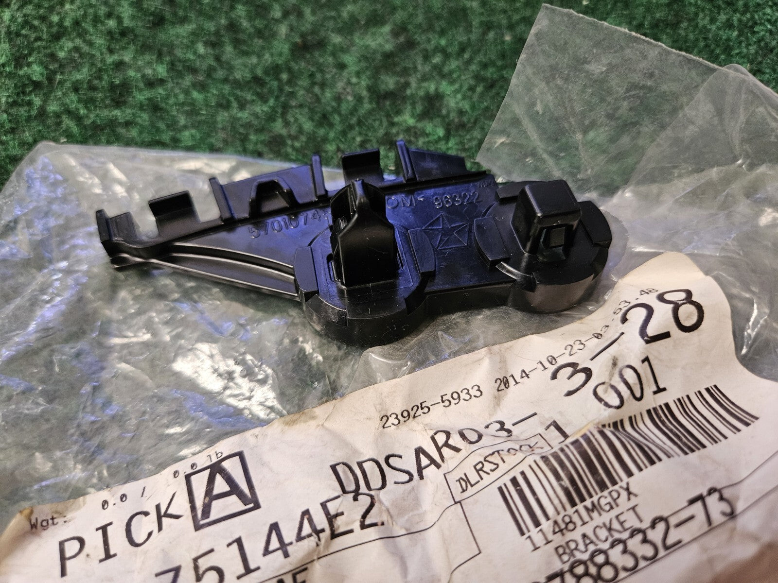 New OEM Mopar Bumper Bracket Left For 2011-2023 Chrysler 300C 57010745AF 4M6