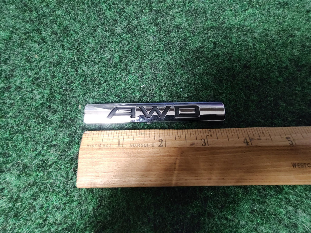 OEM AWD All Wheel Drive 3.5" Emblem Badge Logo Nameplate Name Plate Insignia 6S5