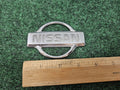 T80611 1993-1998 Nissan Quest Rear Trunk Emblem Chrome Hatch Badge 3 1/2 OEM GL1