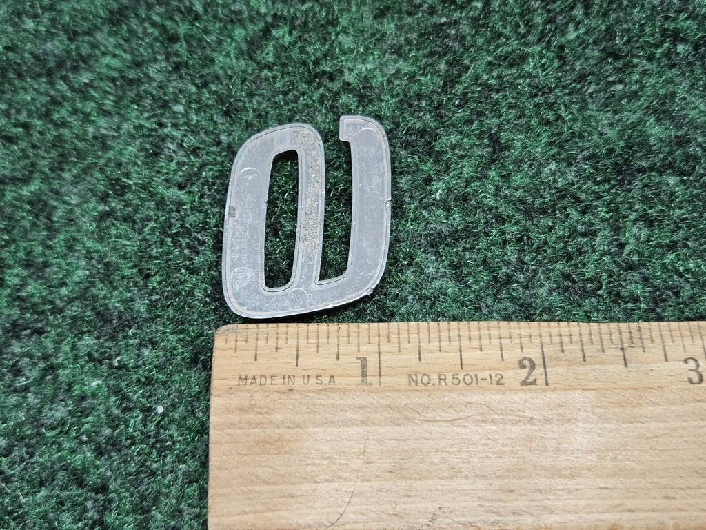 Volvo OEM S60 "6" Chrome Number Individual Letter Emblem Badge Logo Name 7S8