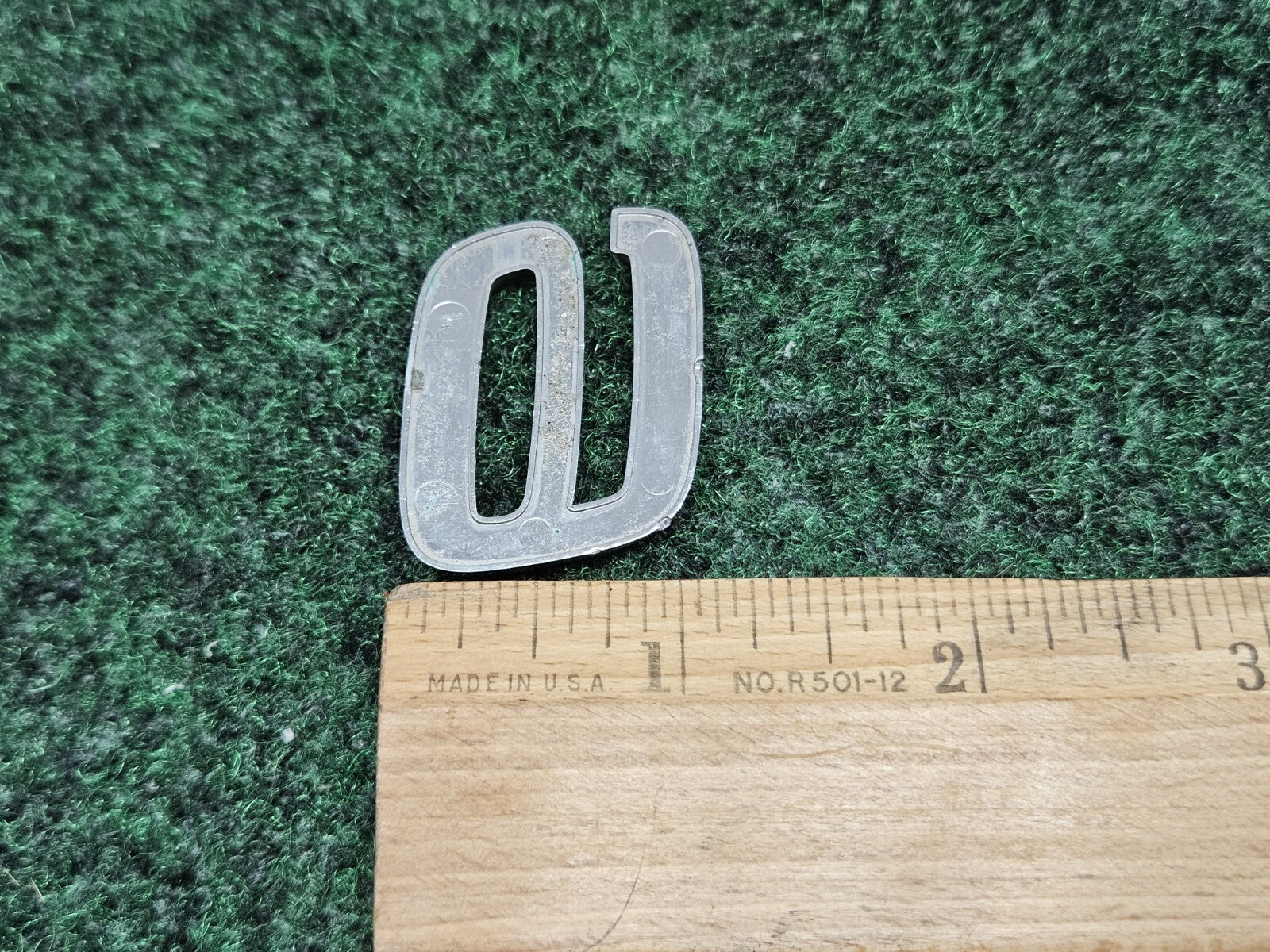 Volvo OEM S60 "6" Chrome Number Individual Letter Emblem Badge Logo Name 7S8