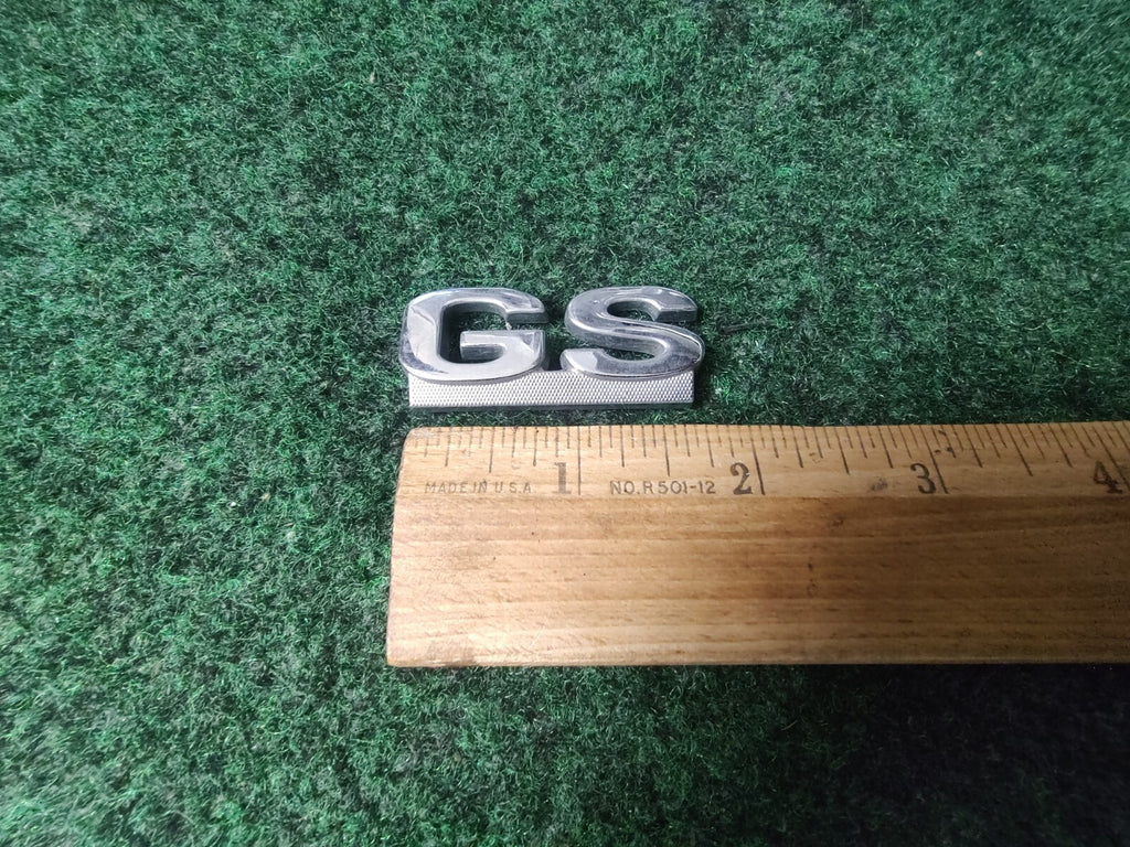 00 01 02 03 MERCURY SABLE " GS " REAR GATE EMBLEM BADGE SYMBOL LOGO USED OEM 8L3