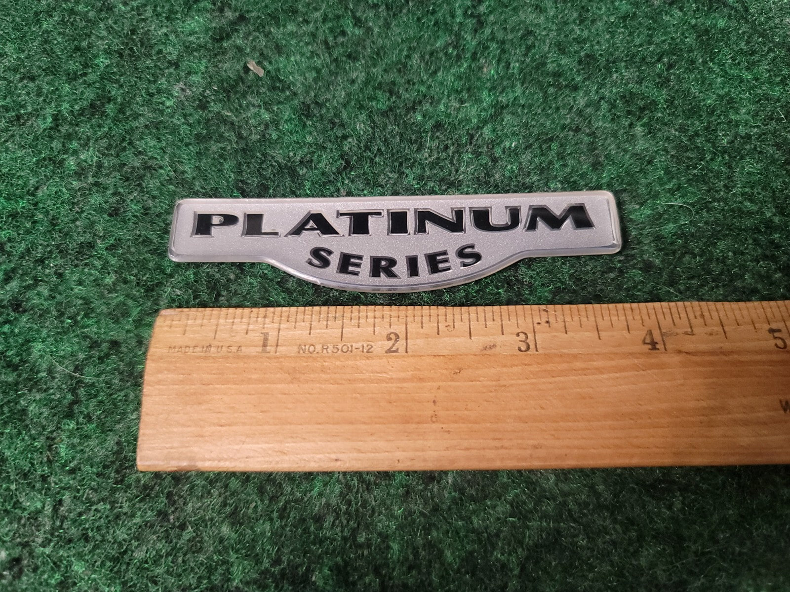 PLATINUM SERIES OEM EMBLEM Name Plate Decal Nameplate Badge Logo 5S2