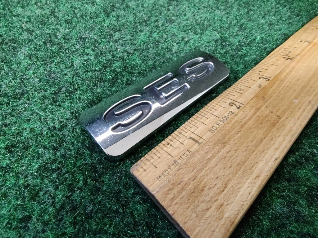 1999-2007 Ford Focus SES Emblem Letters Logo Badge Trunk Rear Chrome OEM 5S6