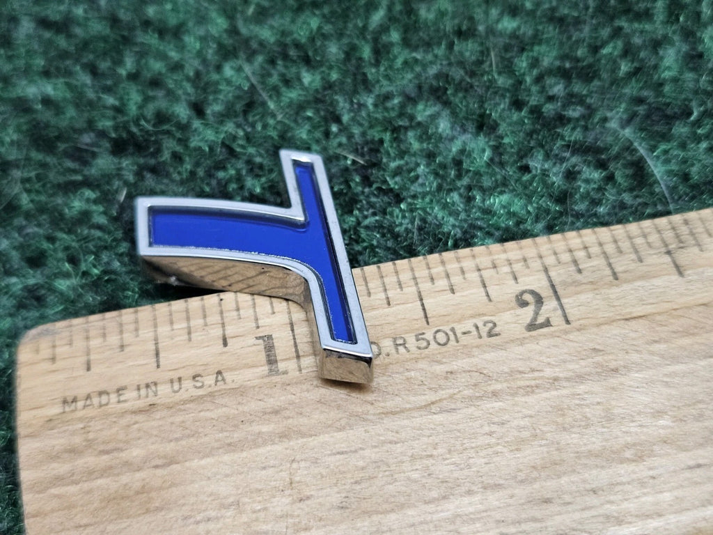 OEM "T" Chrome Blue Individual Letter Lettering Emblem Badge Logo Nameplate 7S7