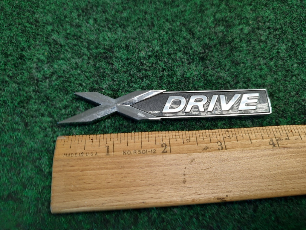 BMW XDrive X Drive Front Fender Emblem Badge Logo Nameplate Name Insignia 5S1
