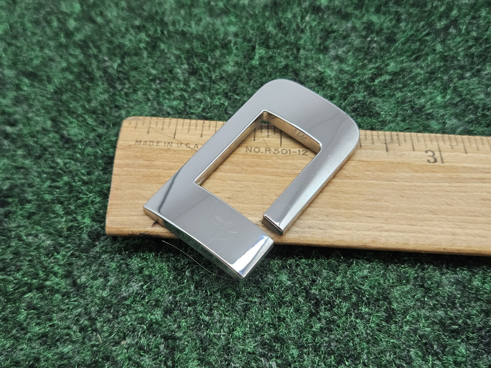 OEM "D" 3D Chrome Individual Letter Lettering Emblem Badge Logo Nameplate D 7S9