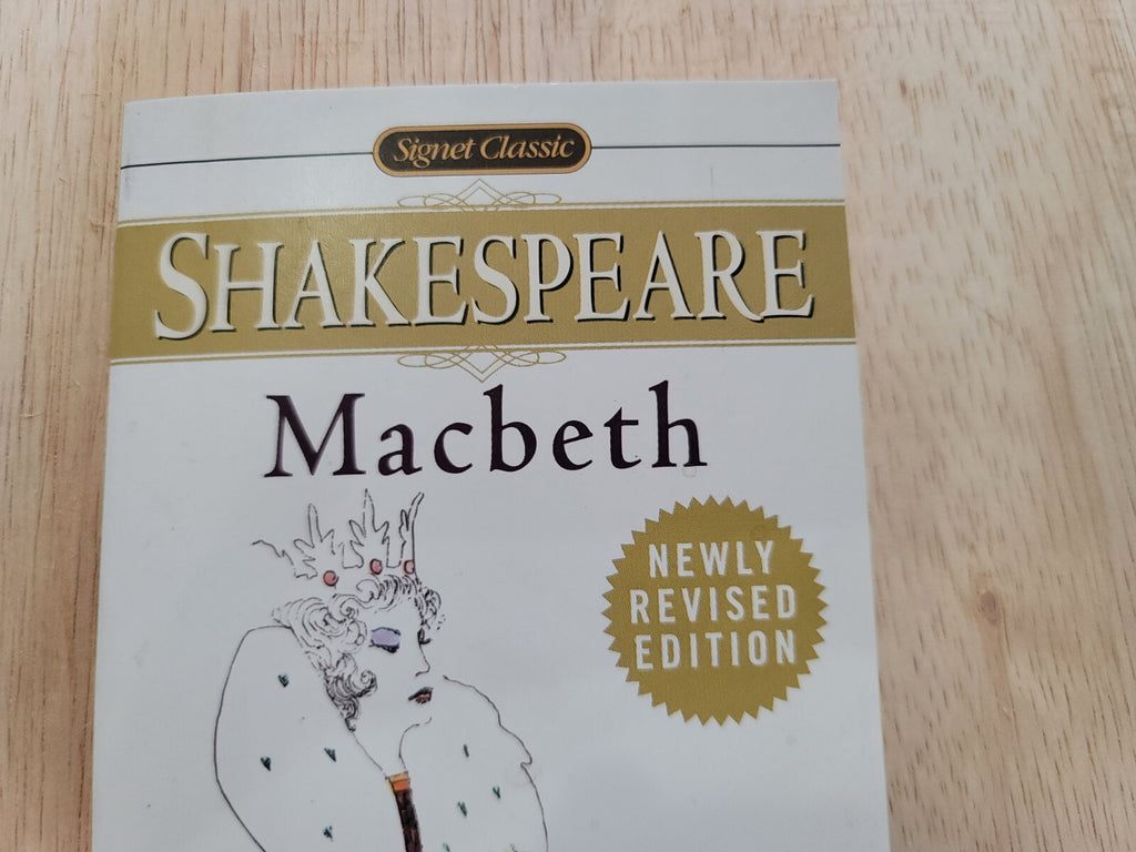 2 Of The Same Book Macbeth Signet Classics paperback William Shakespeare B12