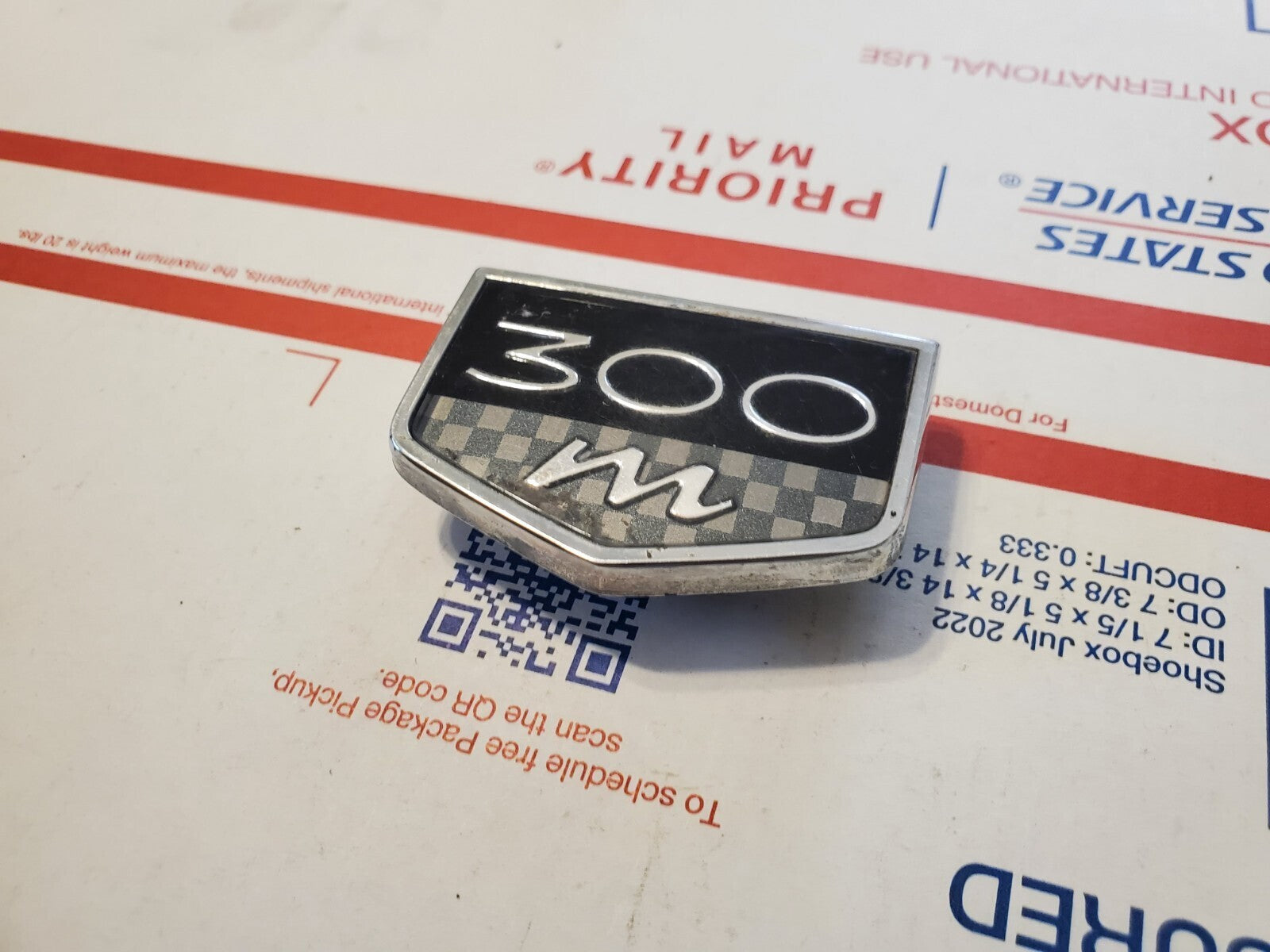 Chrysler 300 M 300M Fender Emblem Logo OEM 04805287A 3L7