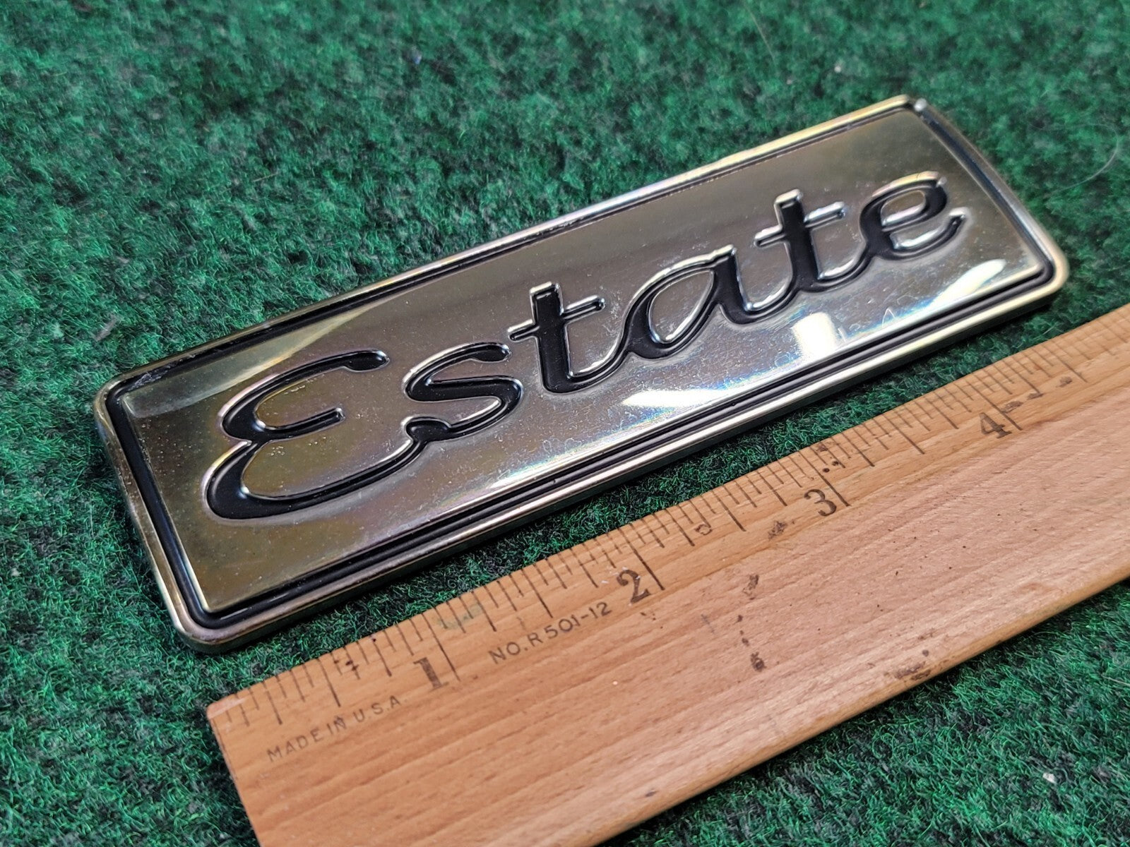98-02 Mercury Villager Estate XF52-1220980 Emblem Logo Badge Bronze Chrome 2M4