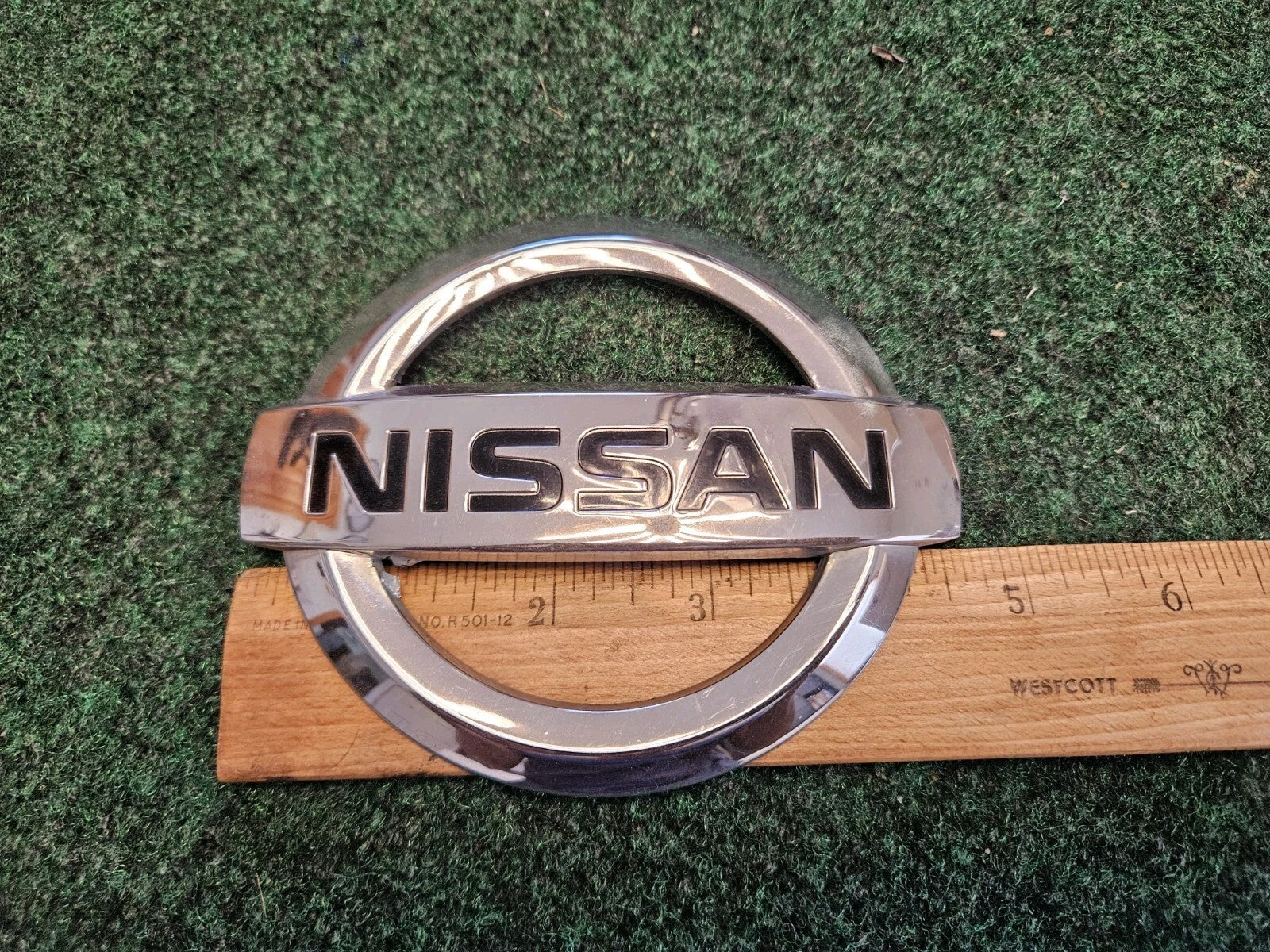 2008 2009 NISSAN MURANO REAR LIFTGATE HATCH EMBLEM Name Plate OEM 908901aa0a 5M4