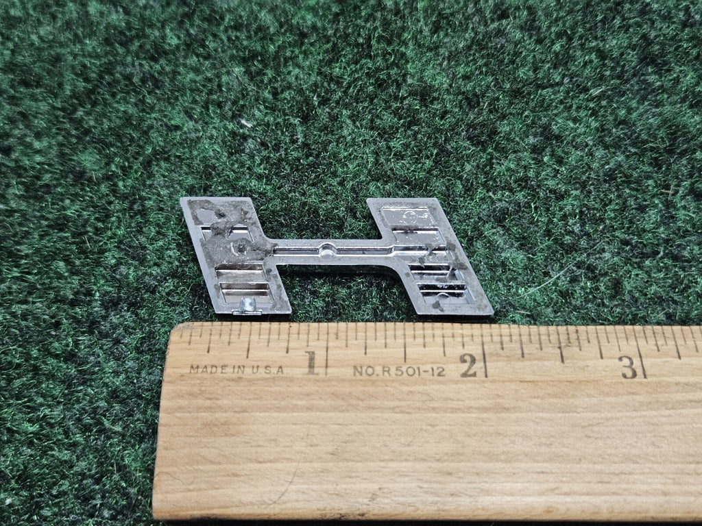 OEM "H" 3D Chrome Individual Letter Lettering Emblem Badge Logo Nameplate 7S7