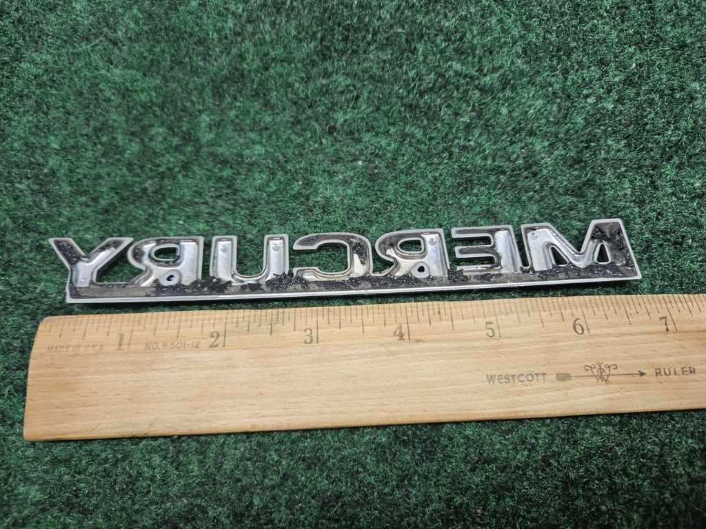 MERCURY REAR GATE LID EMBLEM BADGE SYMBOL LOGO Name Plate Nameplate OEM GL2