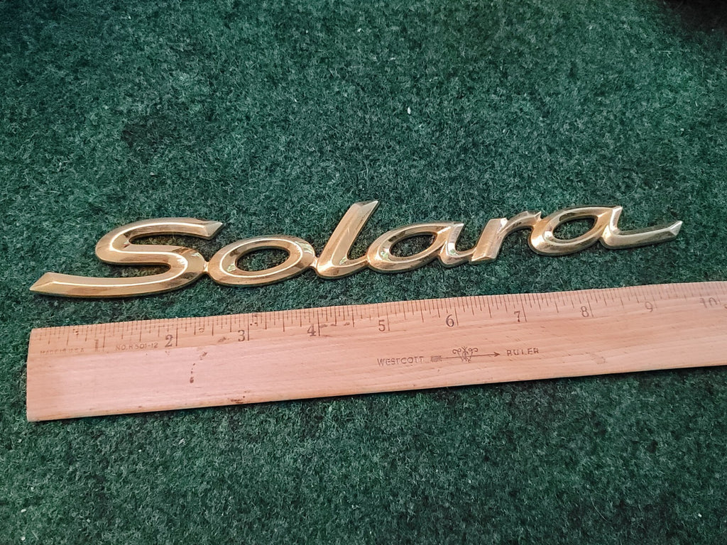 1999-2003 Toyota Solara Rear Trunk Nameplate Badge Emblem Gold 75442-06030 1M1