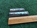 (2) Flex Fuel E85 Ethanol Emblem Badge Decal Chevrolet Ford  OEM 15910899 5S2