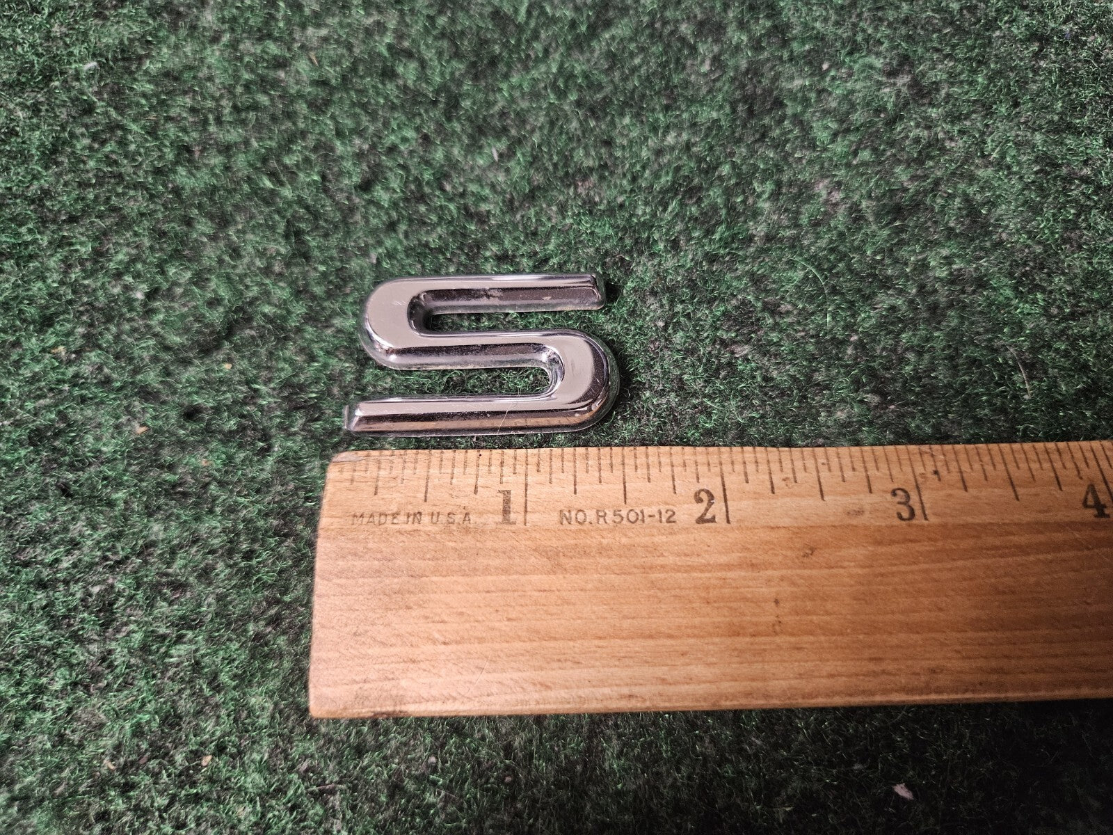 Chrysler Rear Trunk Emblem Badge Letters Chrome S ONLY OEM 3L6