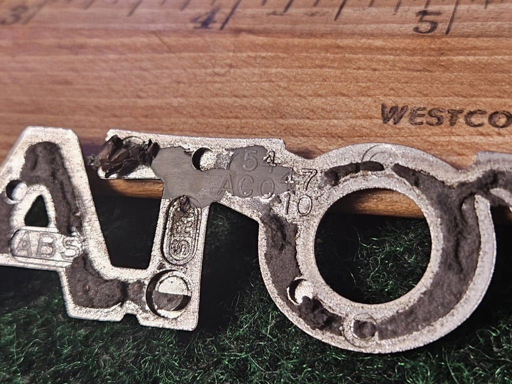 Toyota Rear Trunk Lid Emblem About 4.6" Chrome OEM 4M7