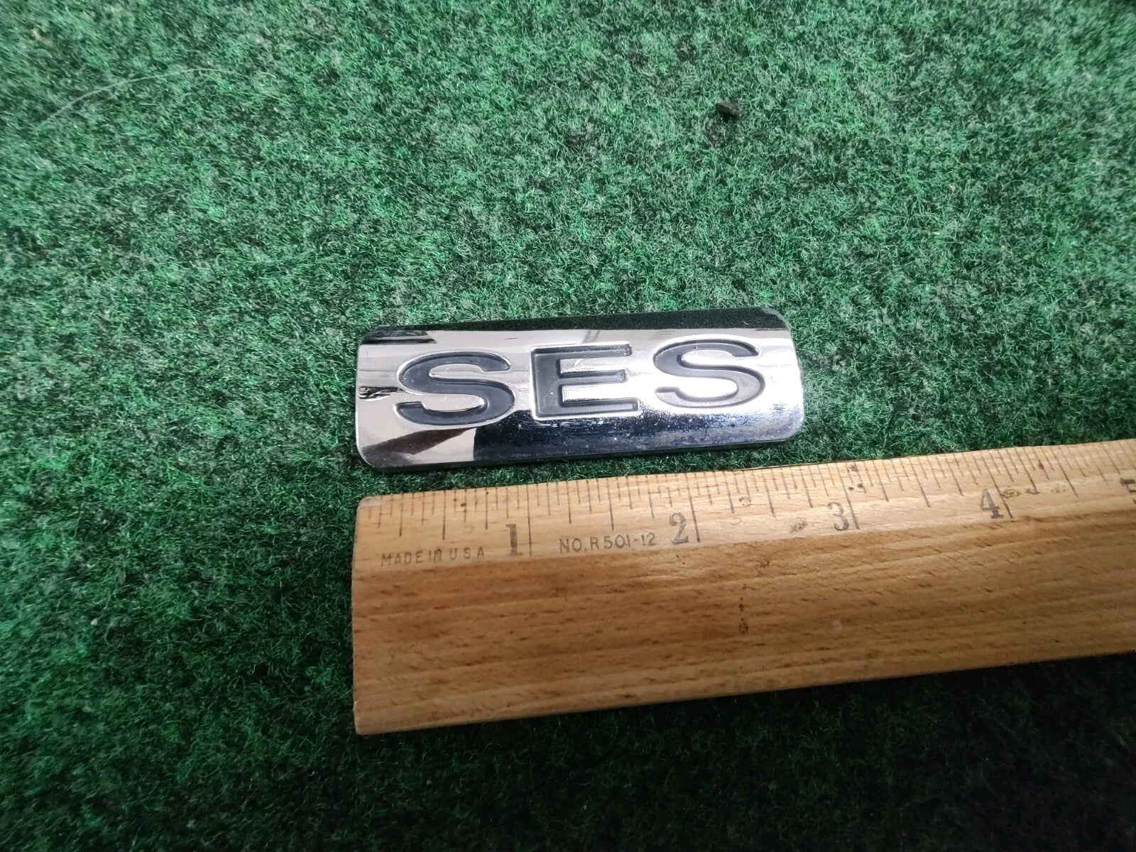 2008-2011 Ford Focus SES Logo Emblem Symbol Letters Badge Trunk Rear Chrome 5S5
