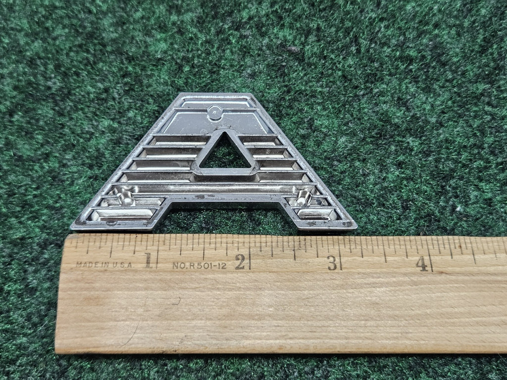 OEM "A" 3D Chrome Individual Letter Lettering Emblem Badge A Logo Nameplate 2S2