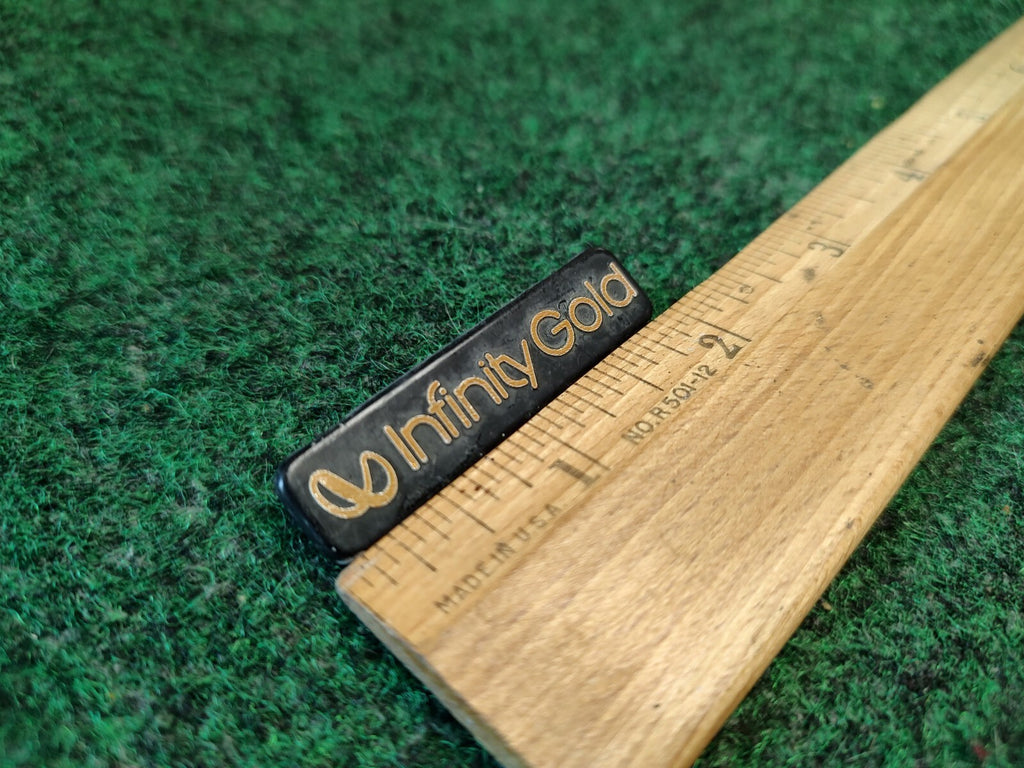 Infinity Gold Speaker Badge Emblem Logo Name Plate 4S1