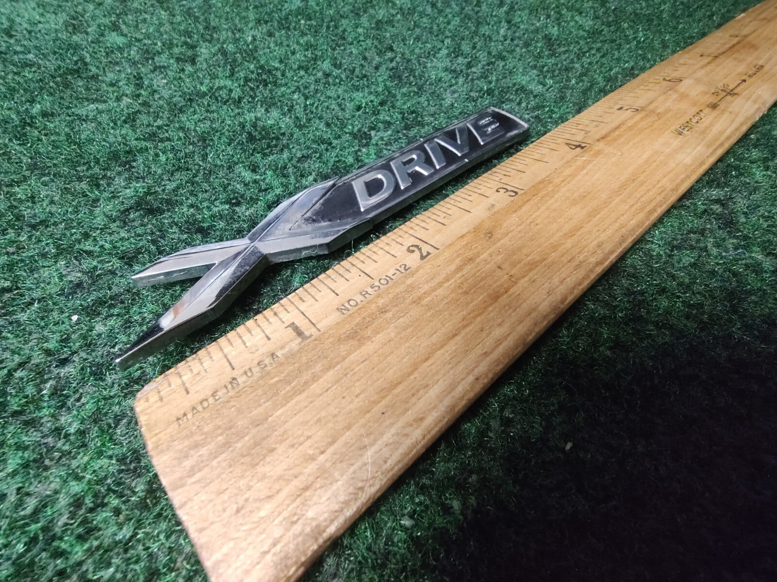 BMW XDrive X Drive Front Fender Emblem Badge Logo Nameplate Name Insignia 1S2