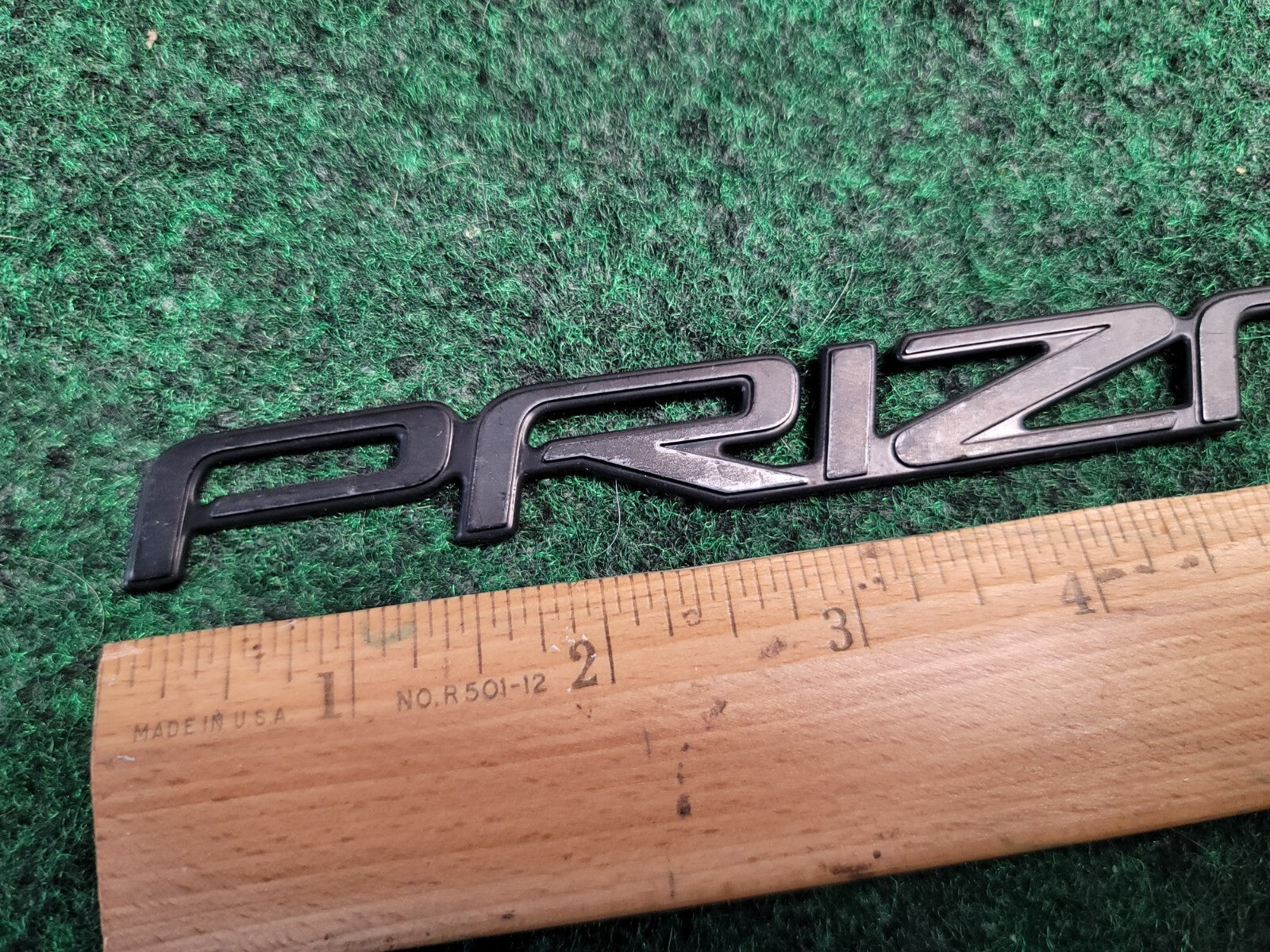 Chevy PRIZM Emblem Badge Nameplate Plastic Chrome Script 75443-1A680 1M7