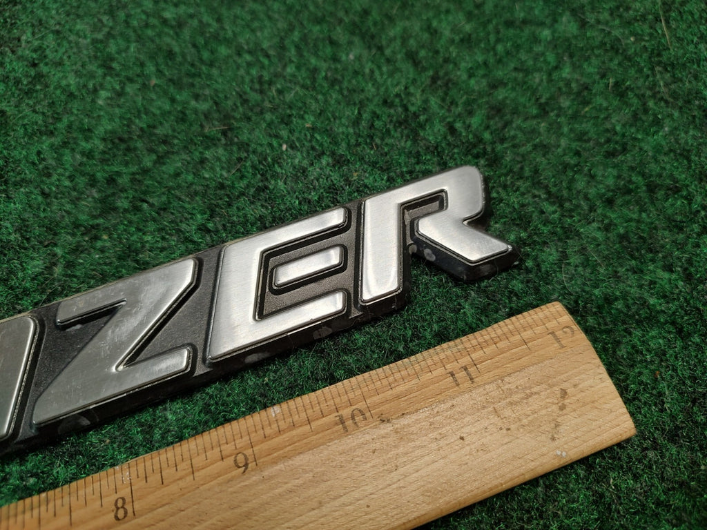 1995-2005 Chevy  Blazer Chrome 12" Tailgate Emblem Badge Logo Name 15672283 2S3
