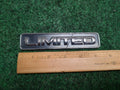 Ford OEM Limited Chrome Black 5.25" Emblem Badge Logo Nameplate Name Plate 1S1