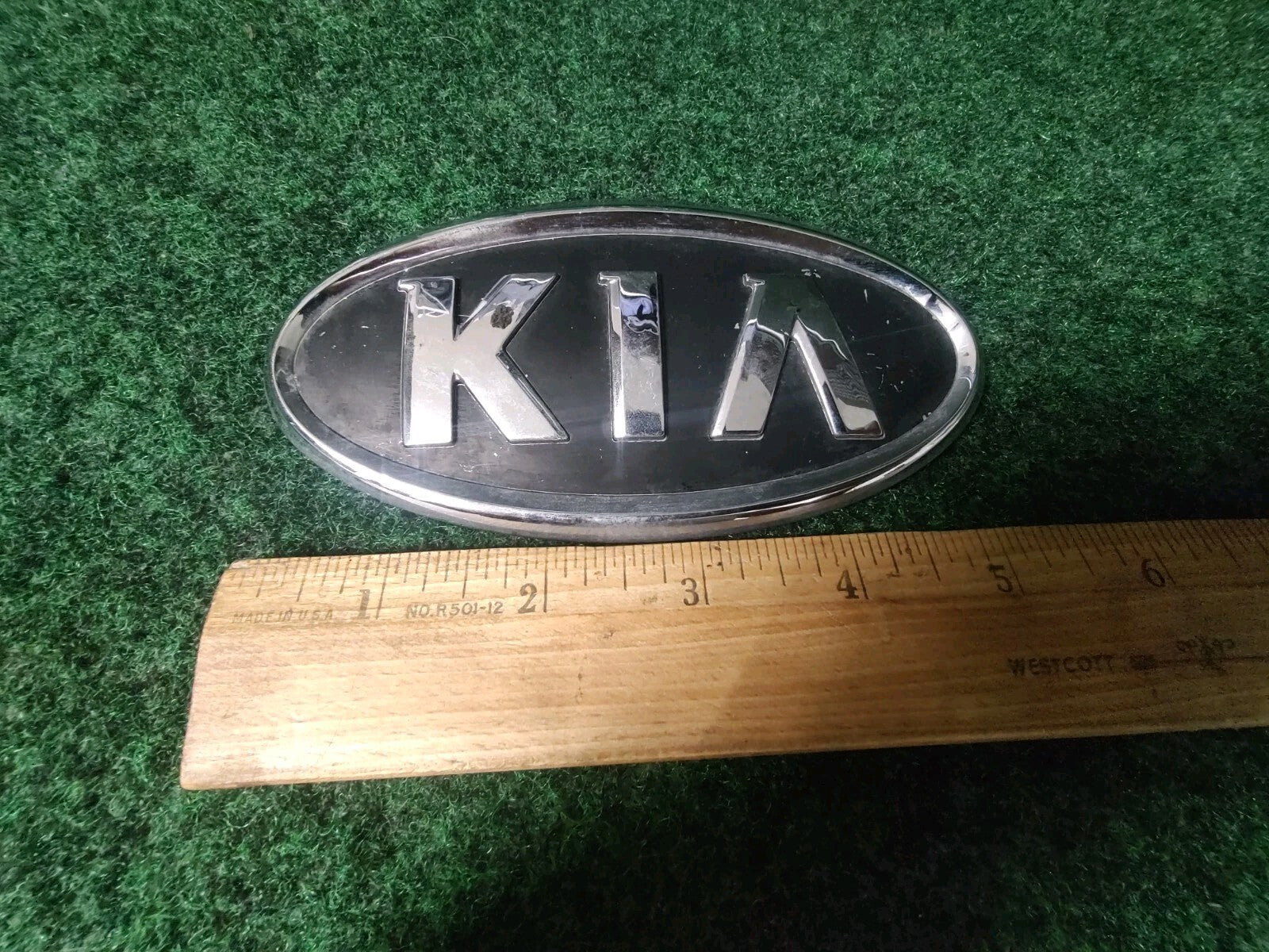 Kia Emblem Badge Grille Front Rear Name Plate OEM Unknown Model ~5" 4L7