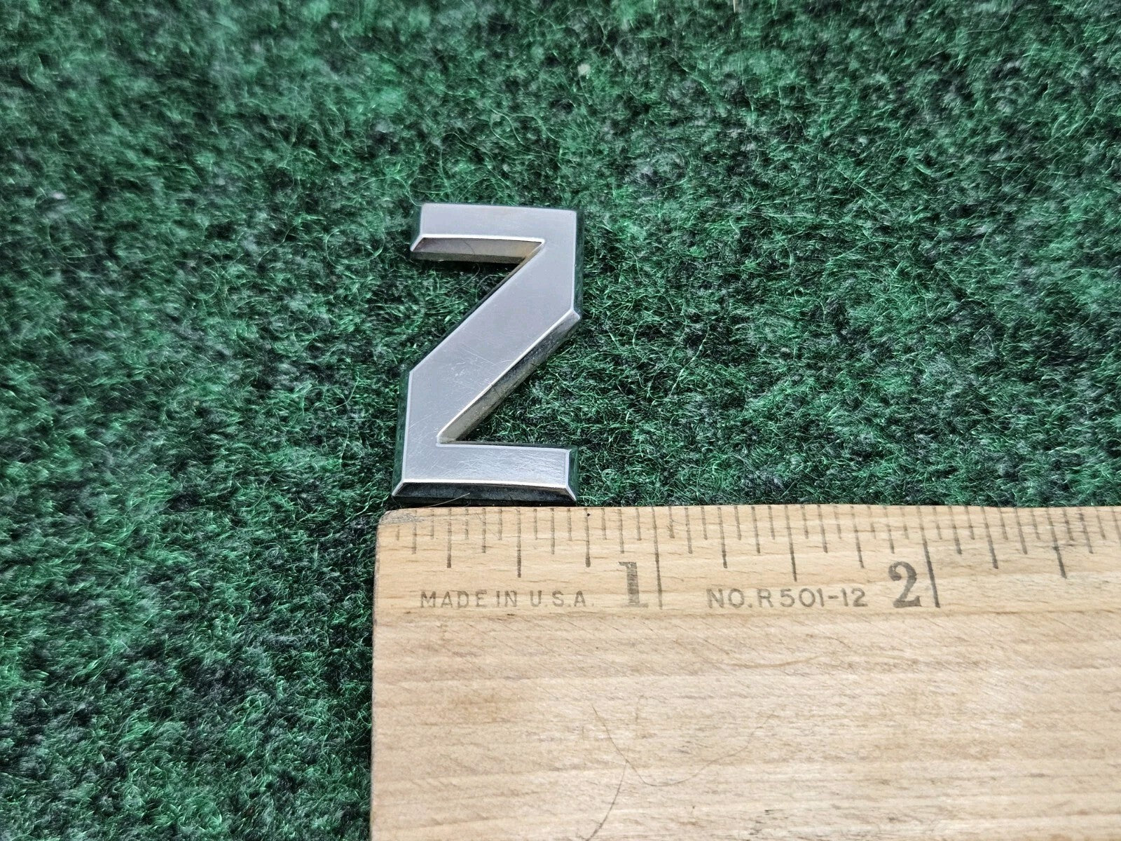 OEM "N" 3D Chrome Individual Letter Lettering Emblem Badge Logo Nameplate N 7S9