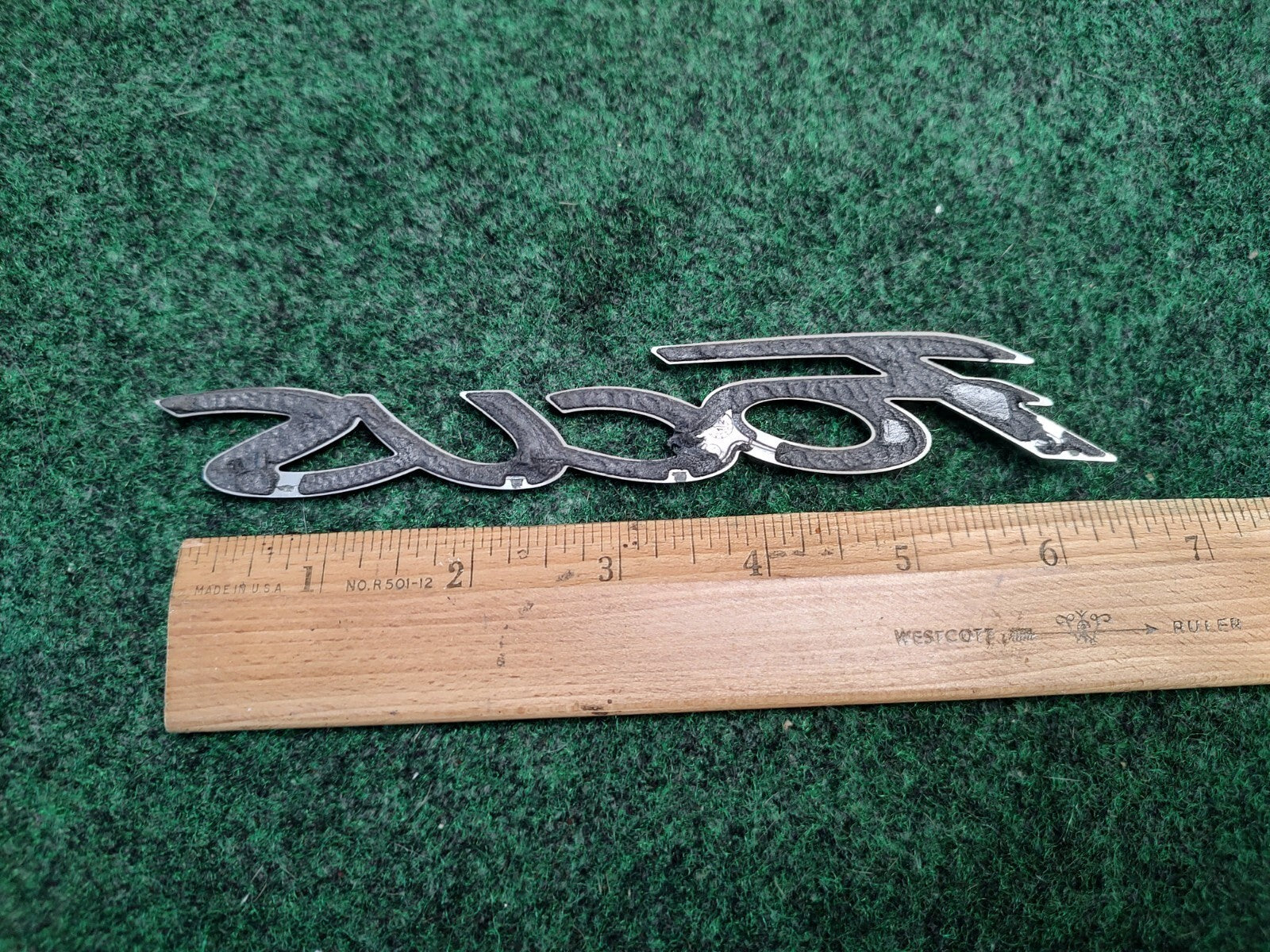 2012-18 Ford Focus Emblem Rear Trunk Chrome Badge Nameplate Logo Letter Name 2S3