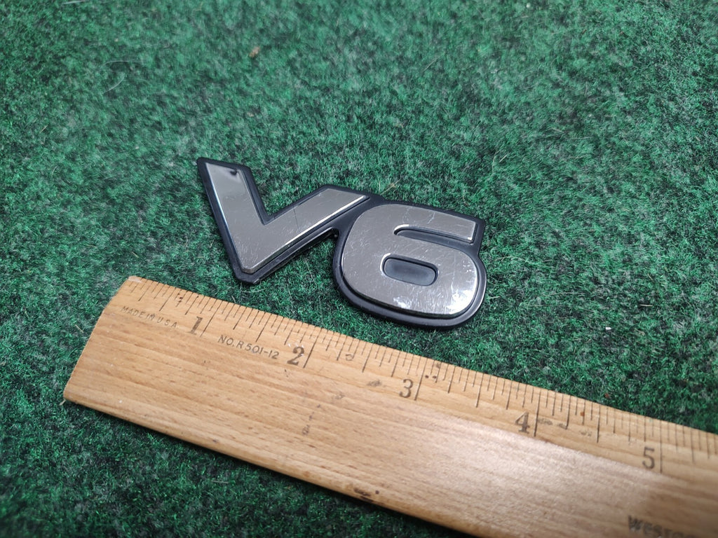Honda OEM 1995-2002 Passport V6 Chrome Emblem Badge Logo 8-97149-036-0 3S3