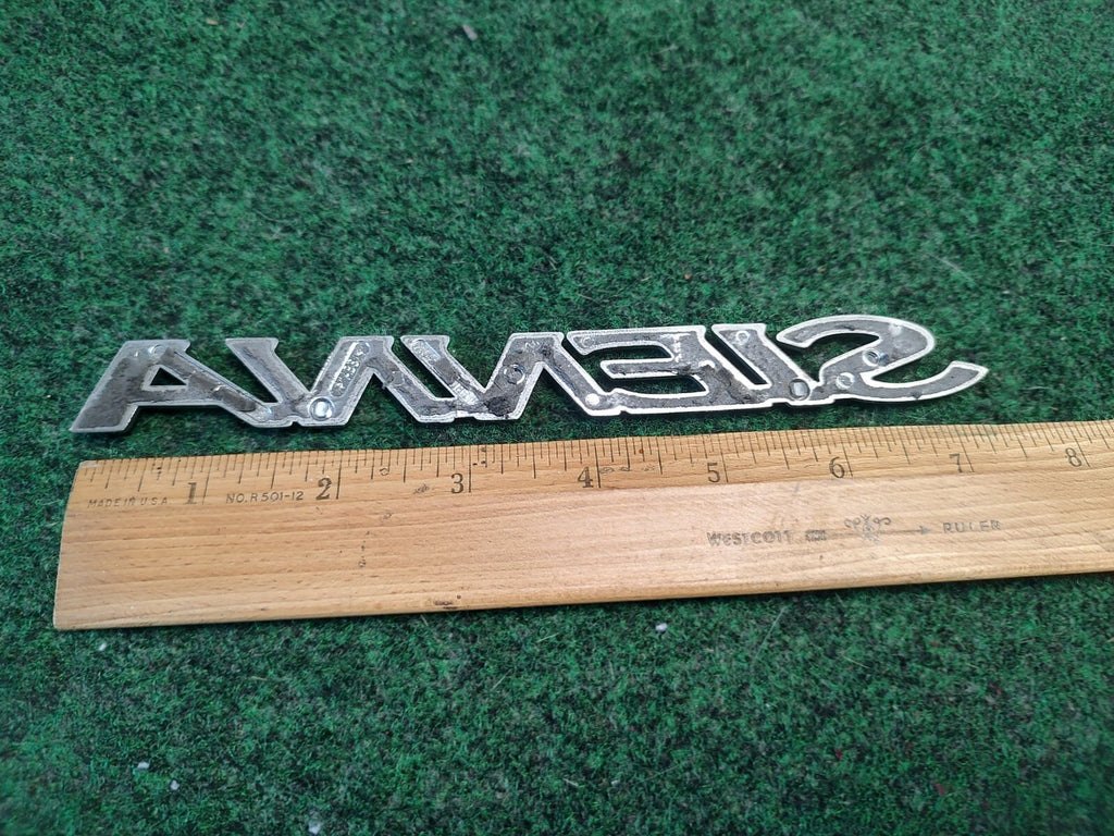 07 08 09 10 TOYOTA SIENNA  REAR LID GATE CHROME EMBLEM LOGO BADGE SIGN OEM 3S8