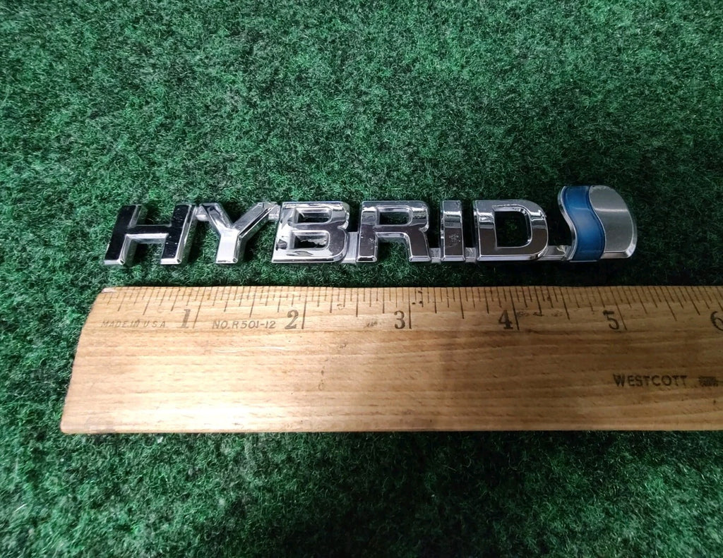 07 08 09 TOYOTA PRIUS HYBRID SIDE FENDER EMBLEM LOGO BADGE SYMBOL USED 7S1