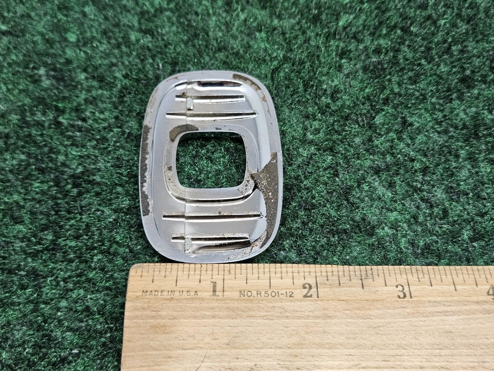 OEM "O" Dodge Chrome Individual Letter Lettering Emblem Badge Logo Nameplate 7S9